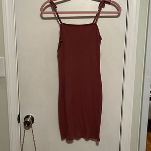 Square neck summer dress